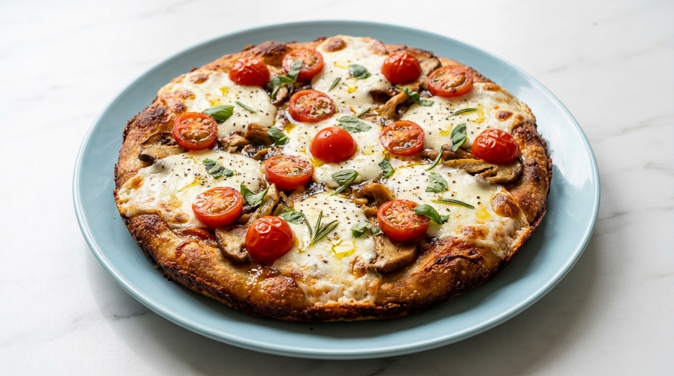Homemade Pan-Fried Pizza