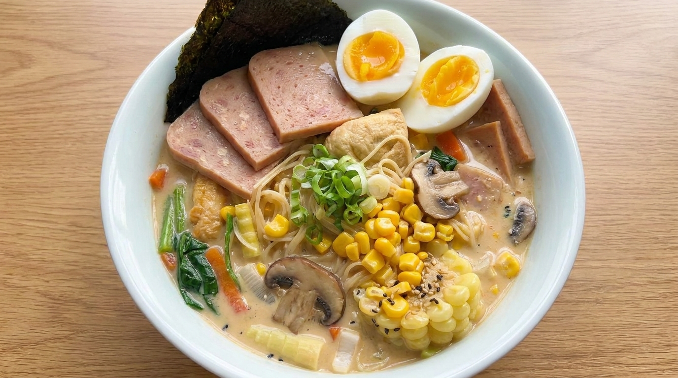 Creamy Miso Butter Corn Ramen