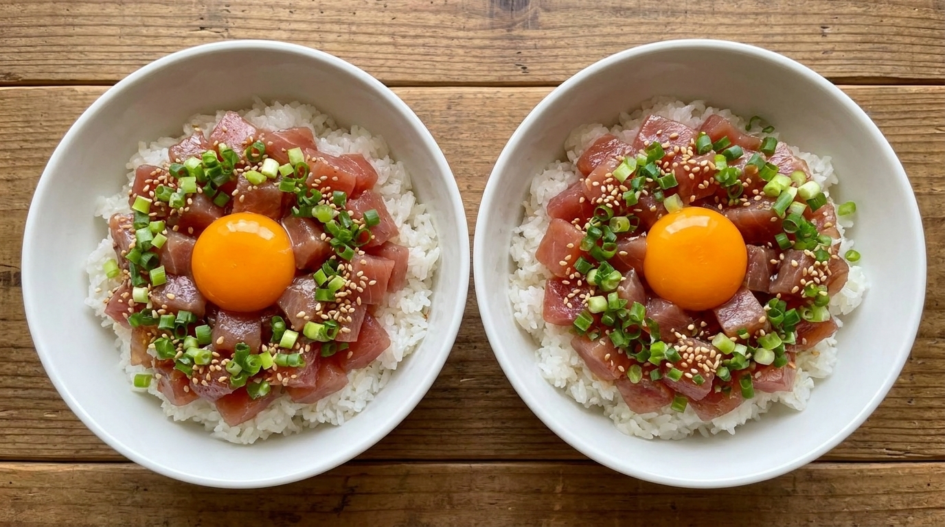 Classic Tuna Rice Bowl (Maguro Don)