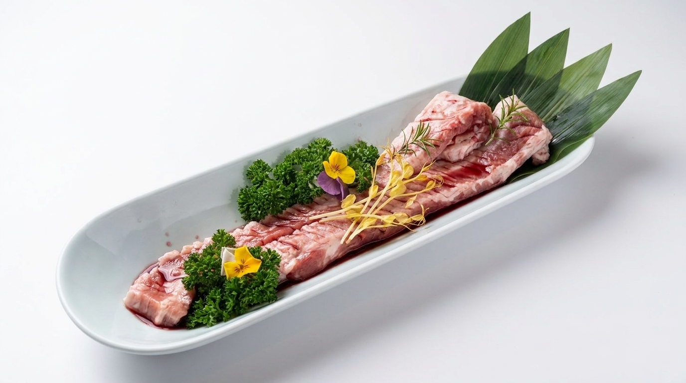 Red Wine Marinated Pork Belly for Barbecue