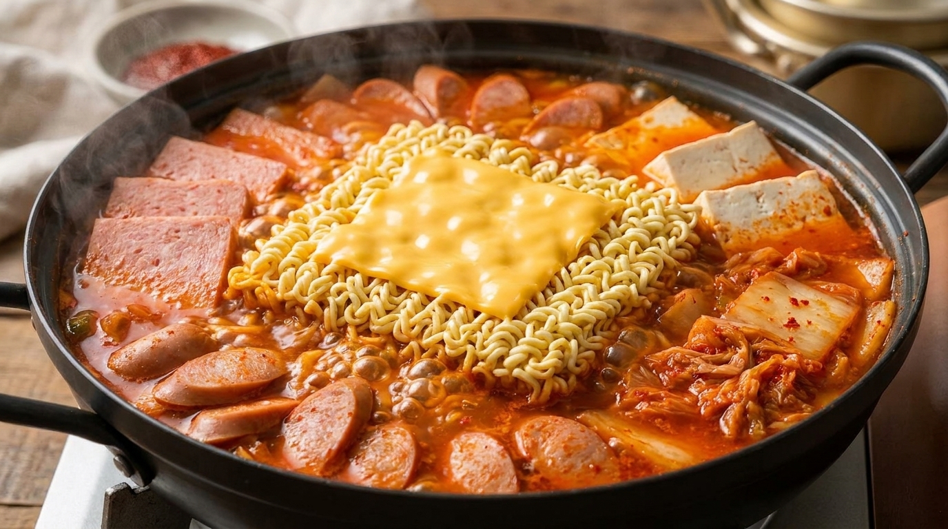 Classic Korean Army Stew (Budae Jjigae)