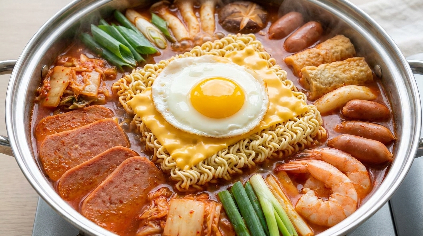 Classic Korean Army Stew (Budae-jjigae)