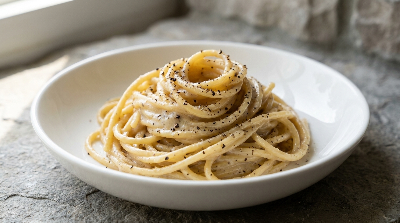 Authentic Roman Cacio e Pepe