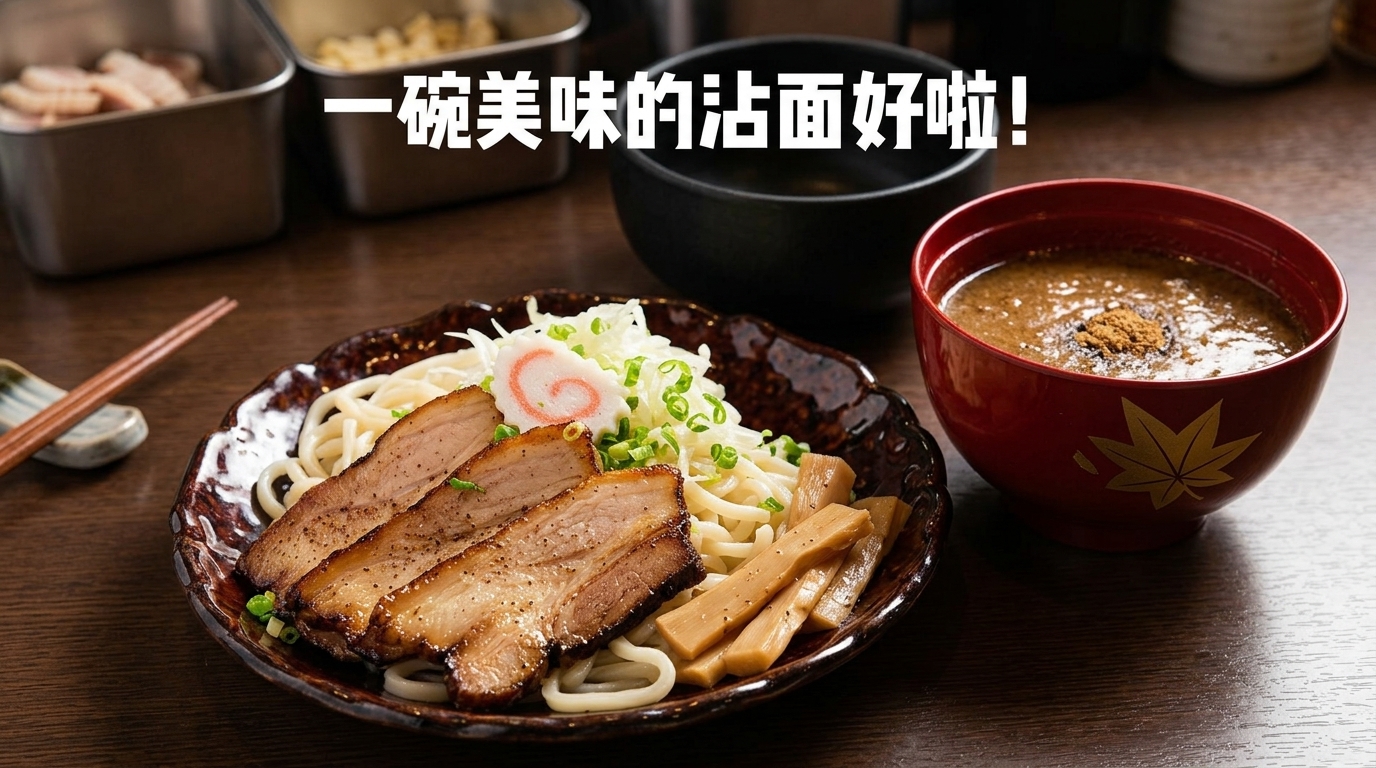 Authentic Gyokai Tsukemen (Rich Fish-Based Dipping Ramen)