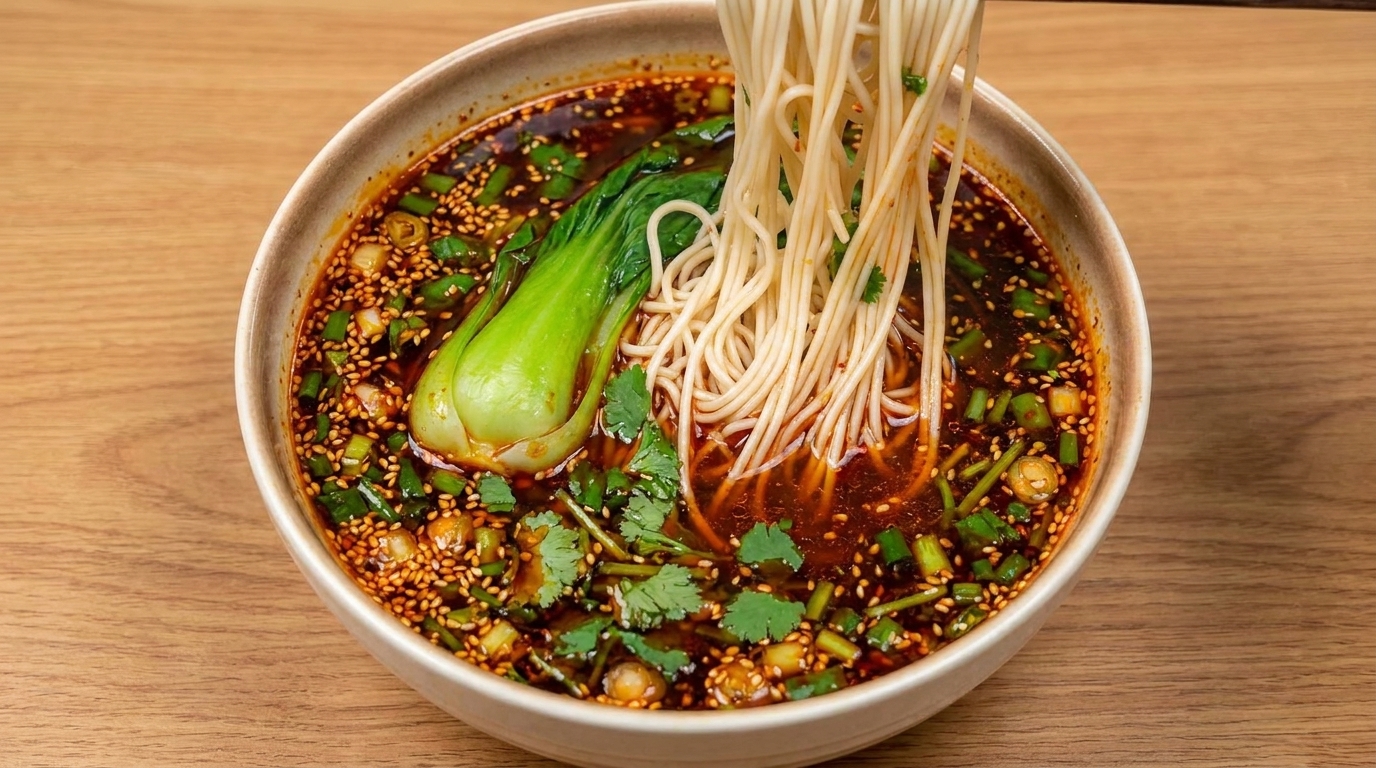 Guizhou Spicy Dipping Noodles (Guizhou Zhanshui Mian)