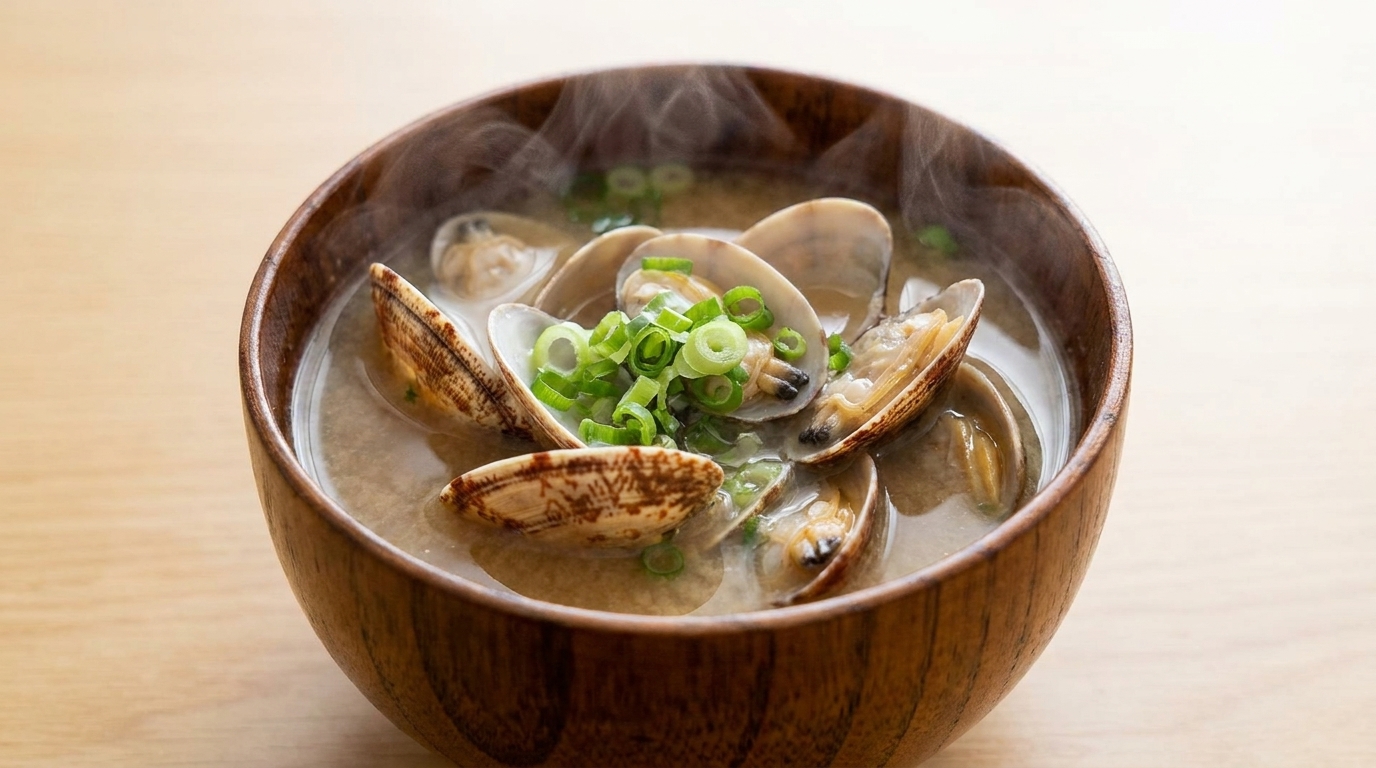 Authentic Japanese Clam Miso Soup (Asari Miso Soup)