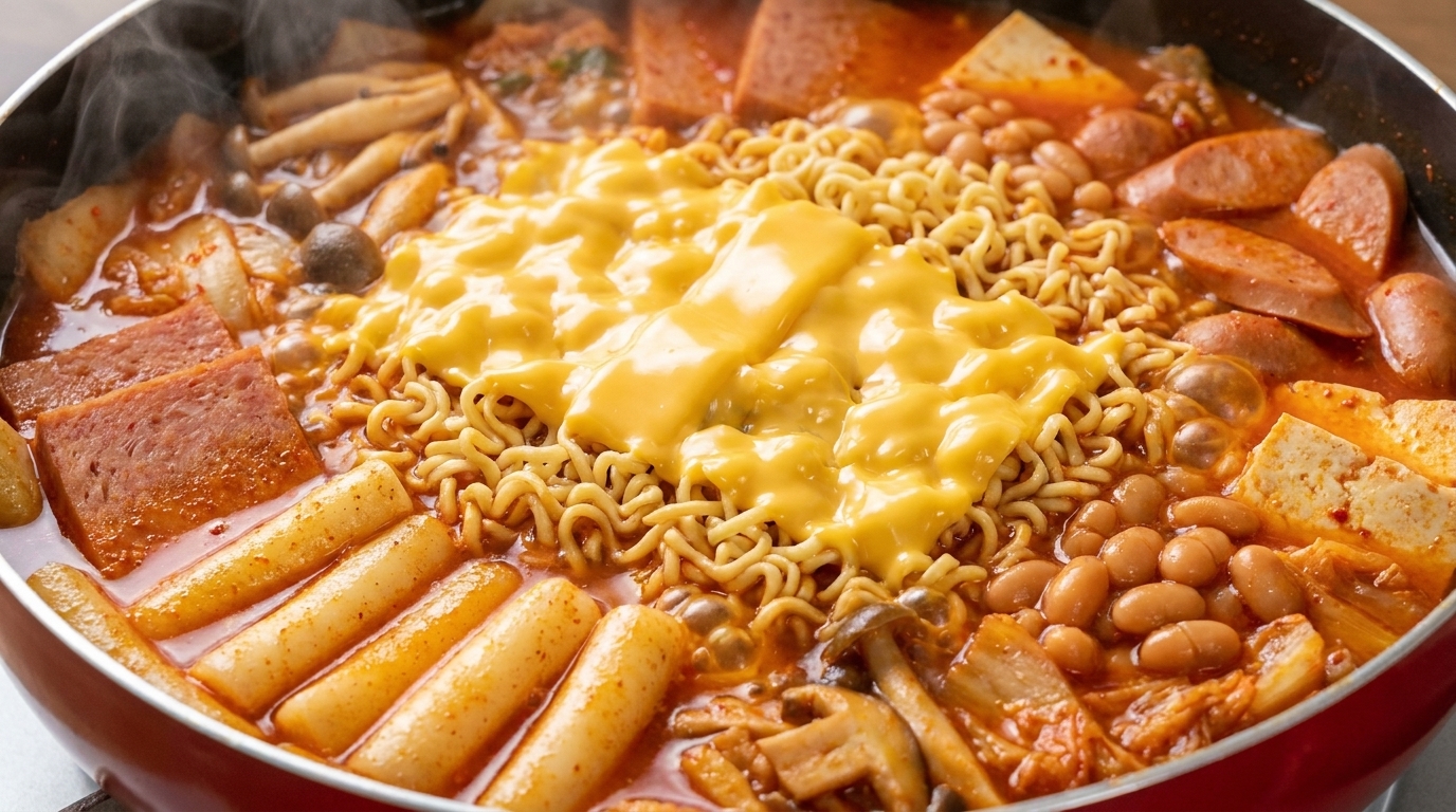 Classic Korean Army Stew (Budae Jjigae)