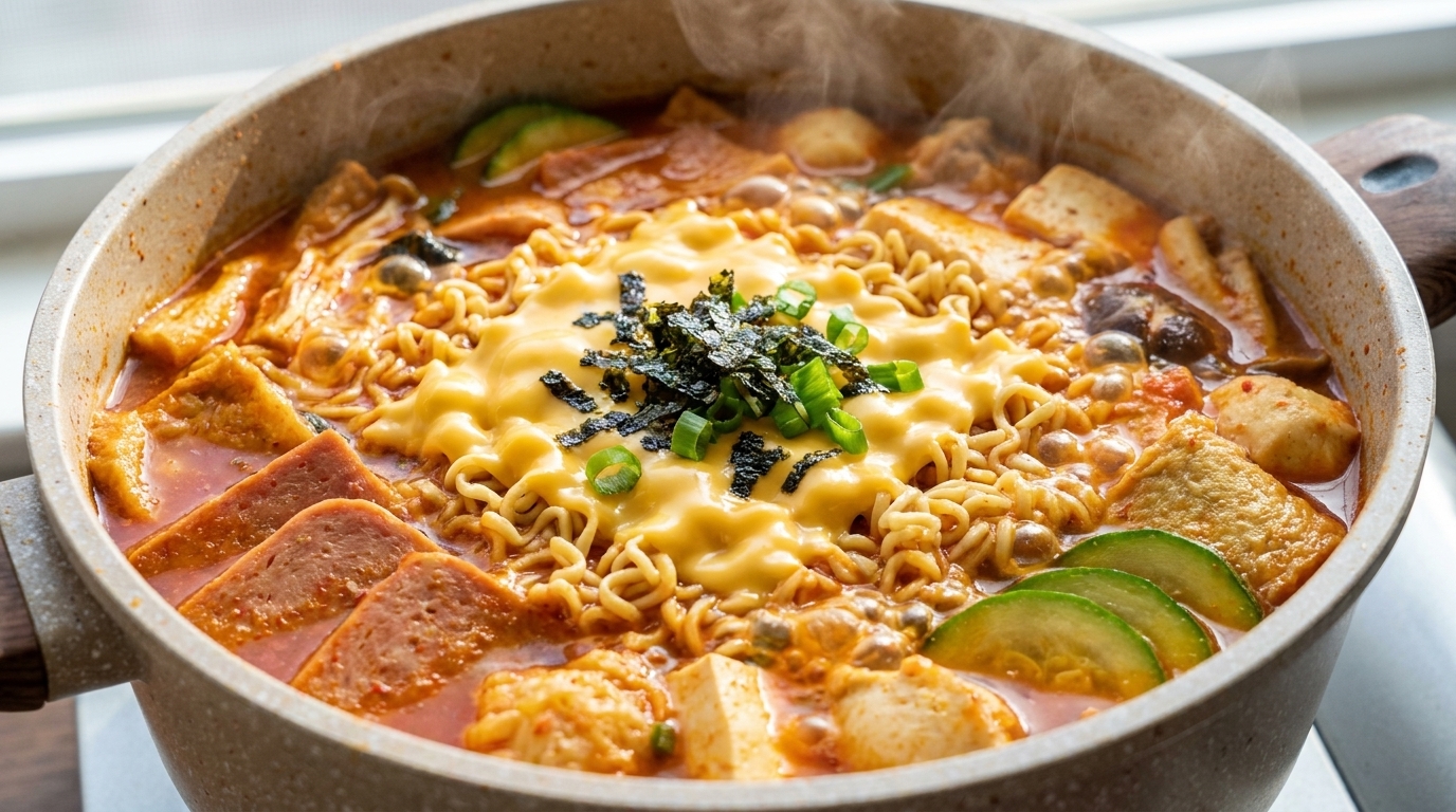 Classic Korean Army Stew (Budae-jjigae)