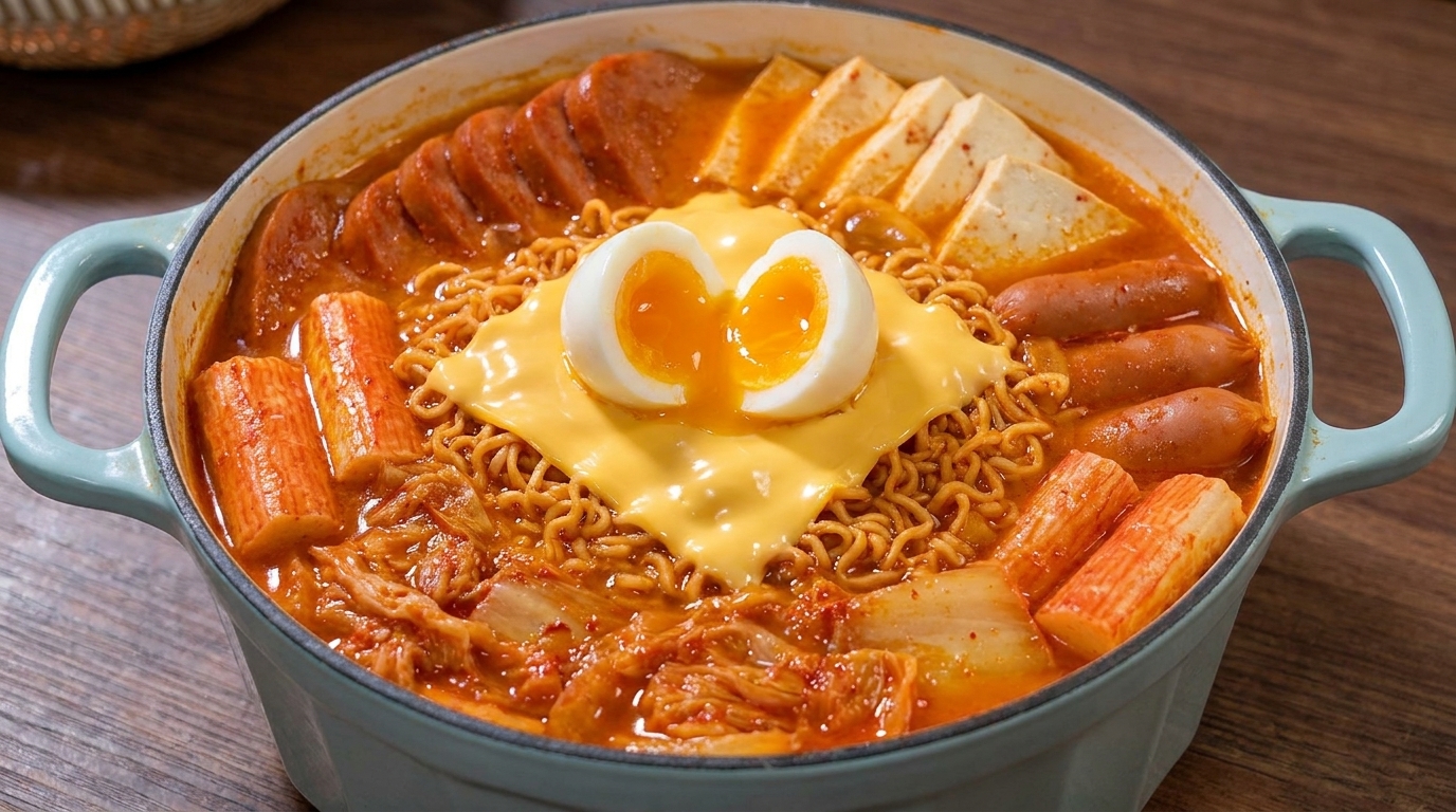 Classic Korean Army Stew (Budae Jjigae)