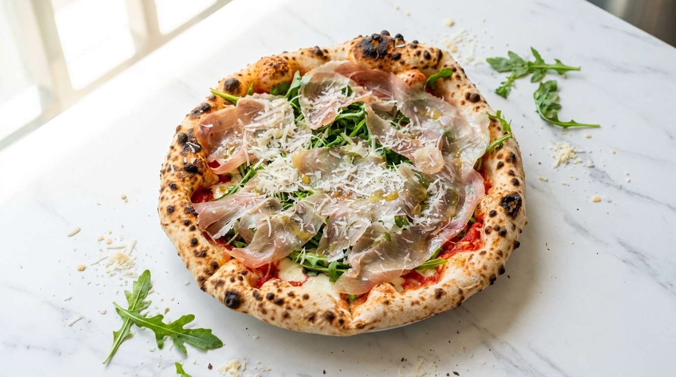 Arugula and Prosciutto Pizza
