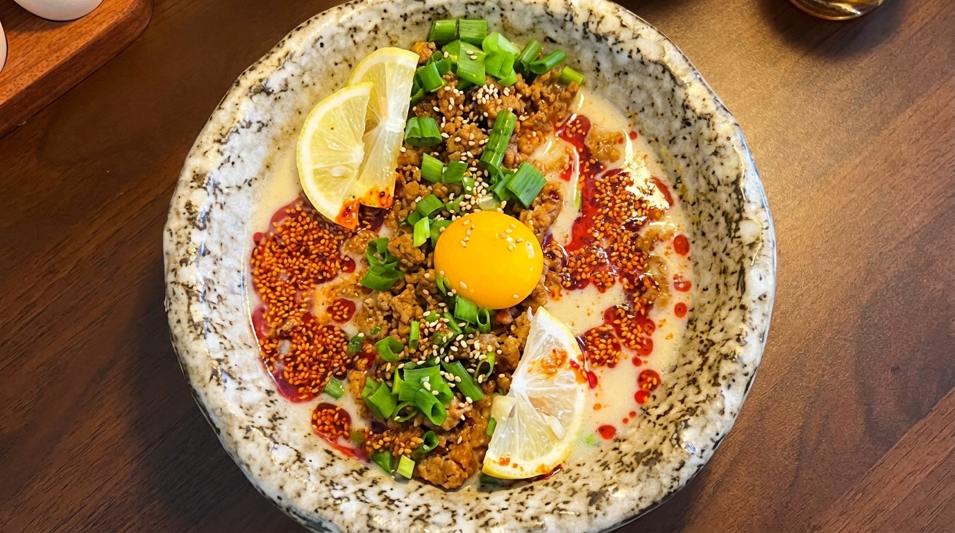 Creamy Miso Soy Milk Ramen