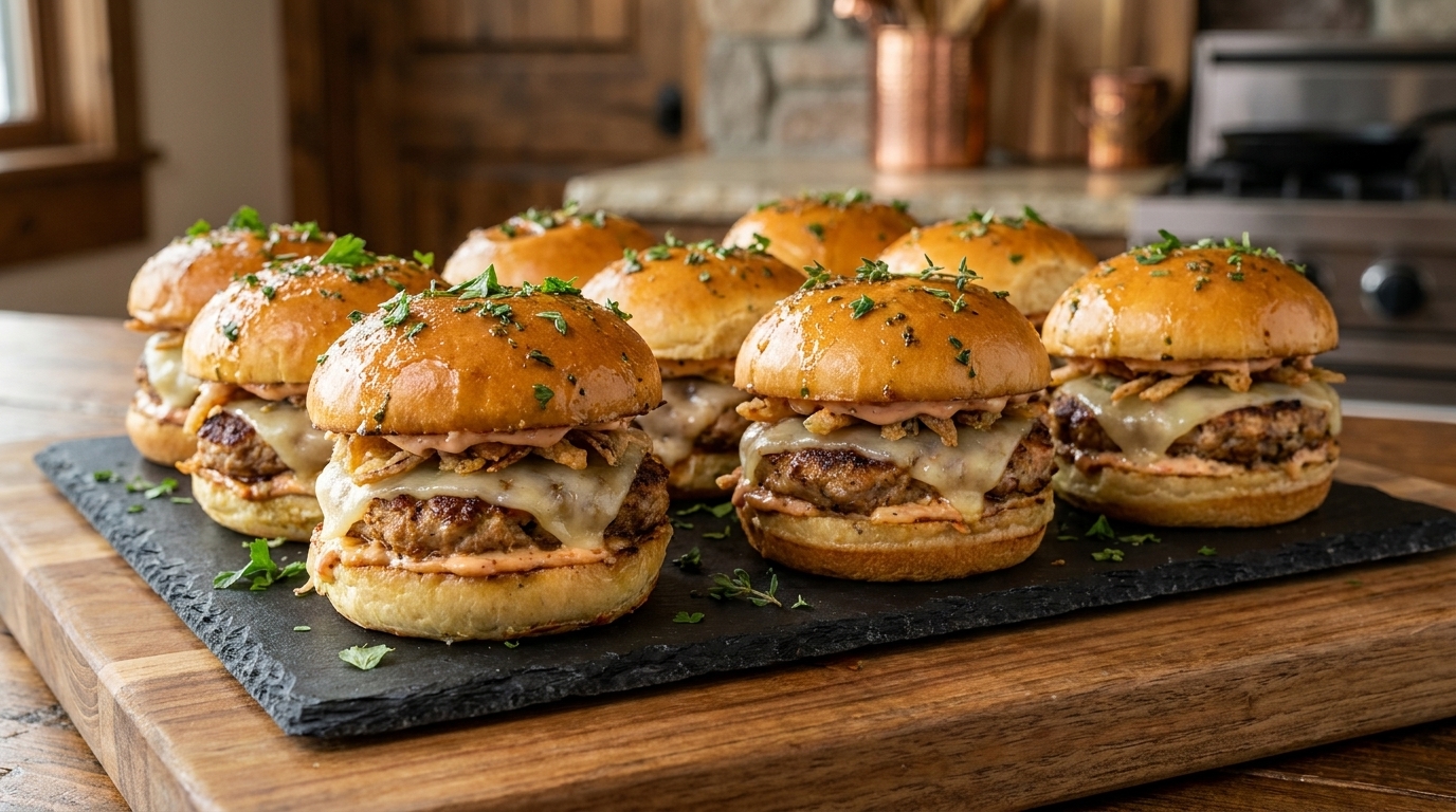 Gourmet Glazed Turkey Sliders