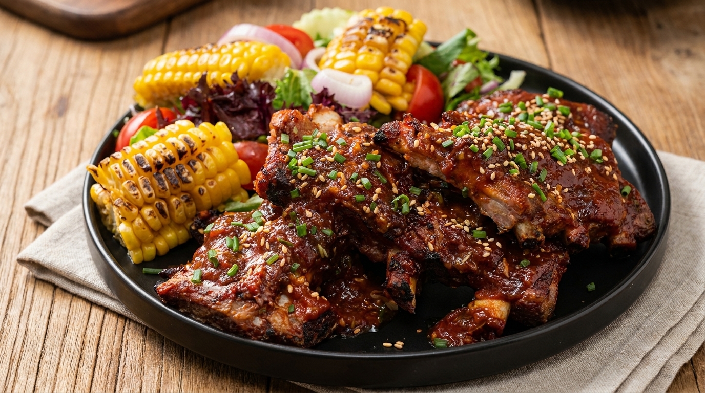 American-Style Baked Pork Ribs