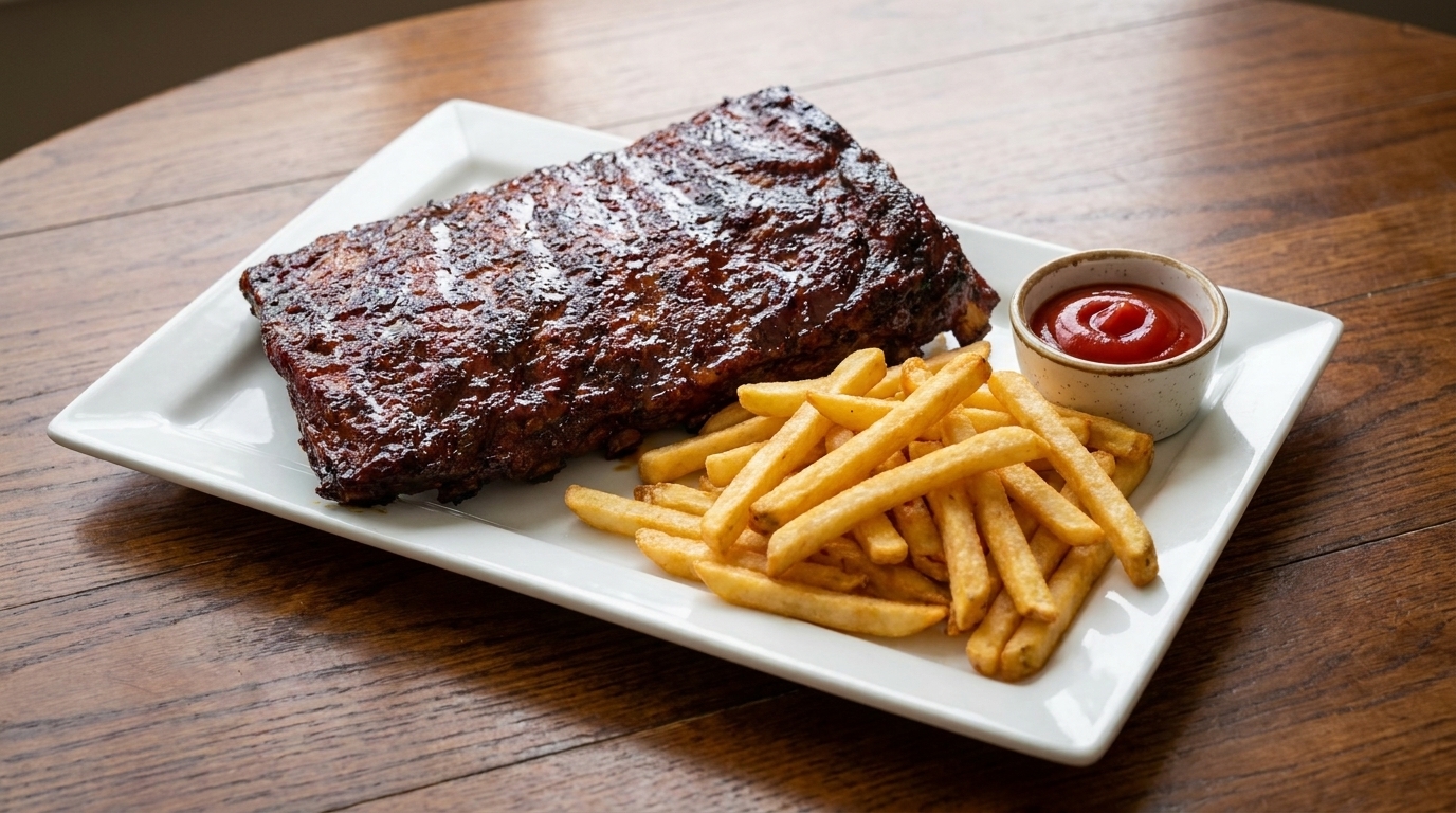 Classic American-Style BBQ Pork Ribs