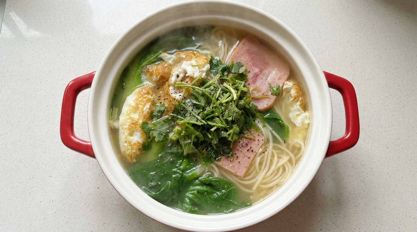 Easy Leftover Chicken Soup Noodles
