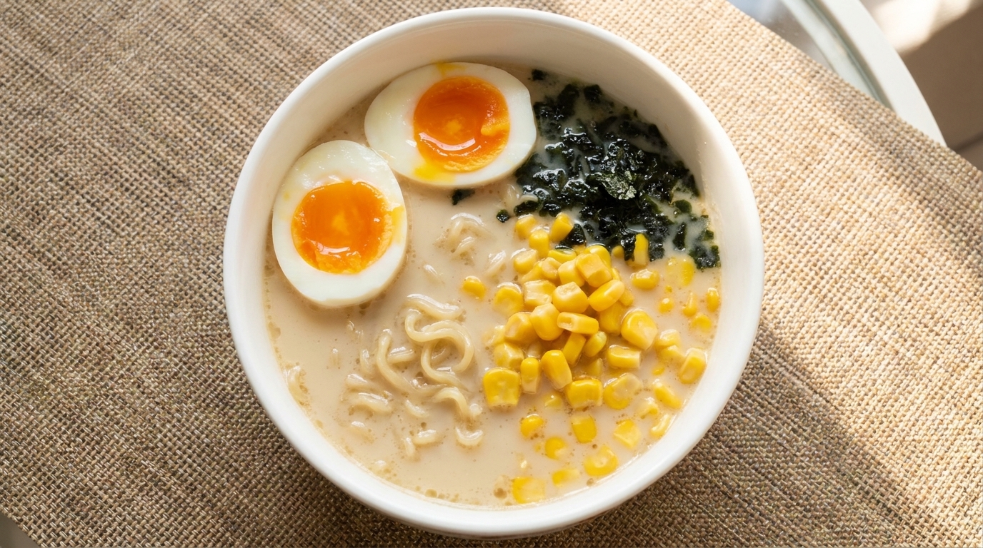 Restaurant-Style Instant Tonkotsu Ramen Hack