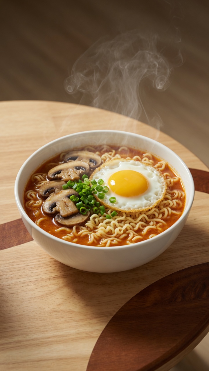 Savory Shrimp Head Instant Noodles