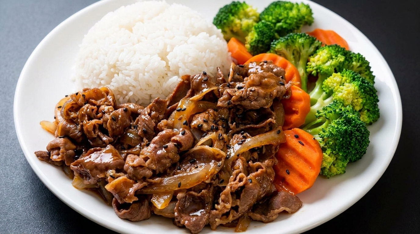 Easy Homemade Teriyaki Beef Rice Bowl