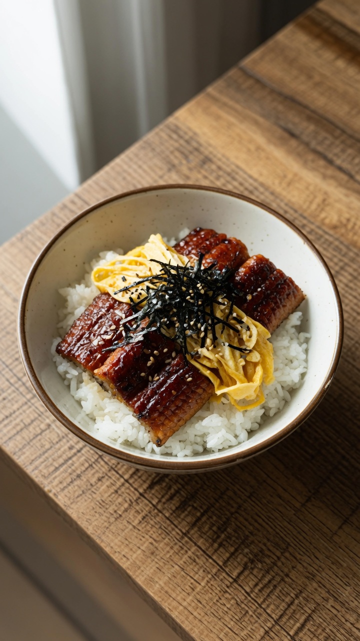 Classic Unagi Don (Grilled Eel Rice Bowl)