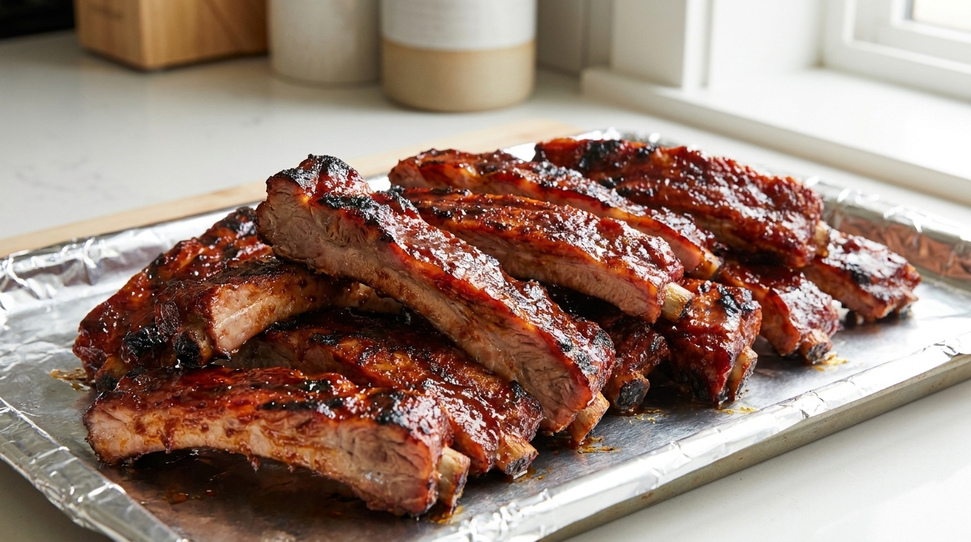 Easy Korean-Style Grilled Pork Ribs