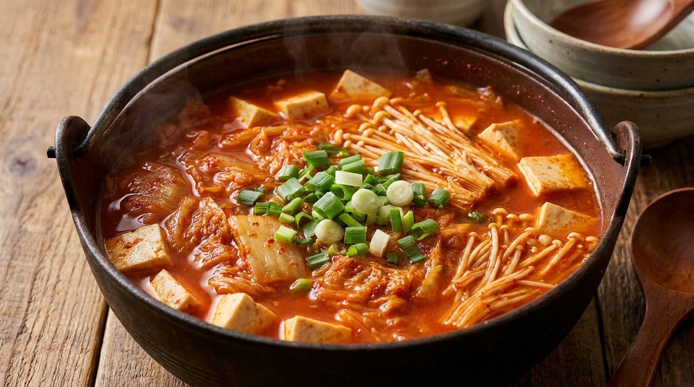 Classic Korean Kimchi Soup (Kimchi Jjigae)