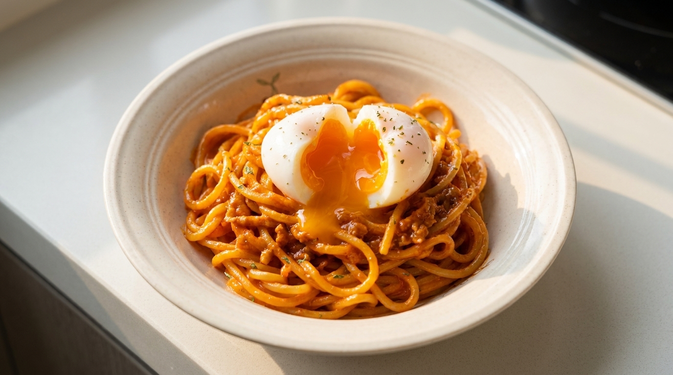 Creamy Spicy Turkey-Style Spaghetti