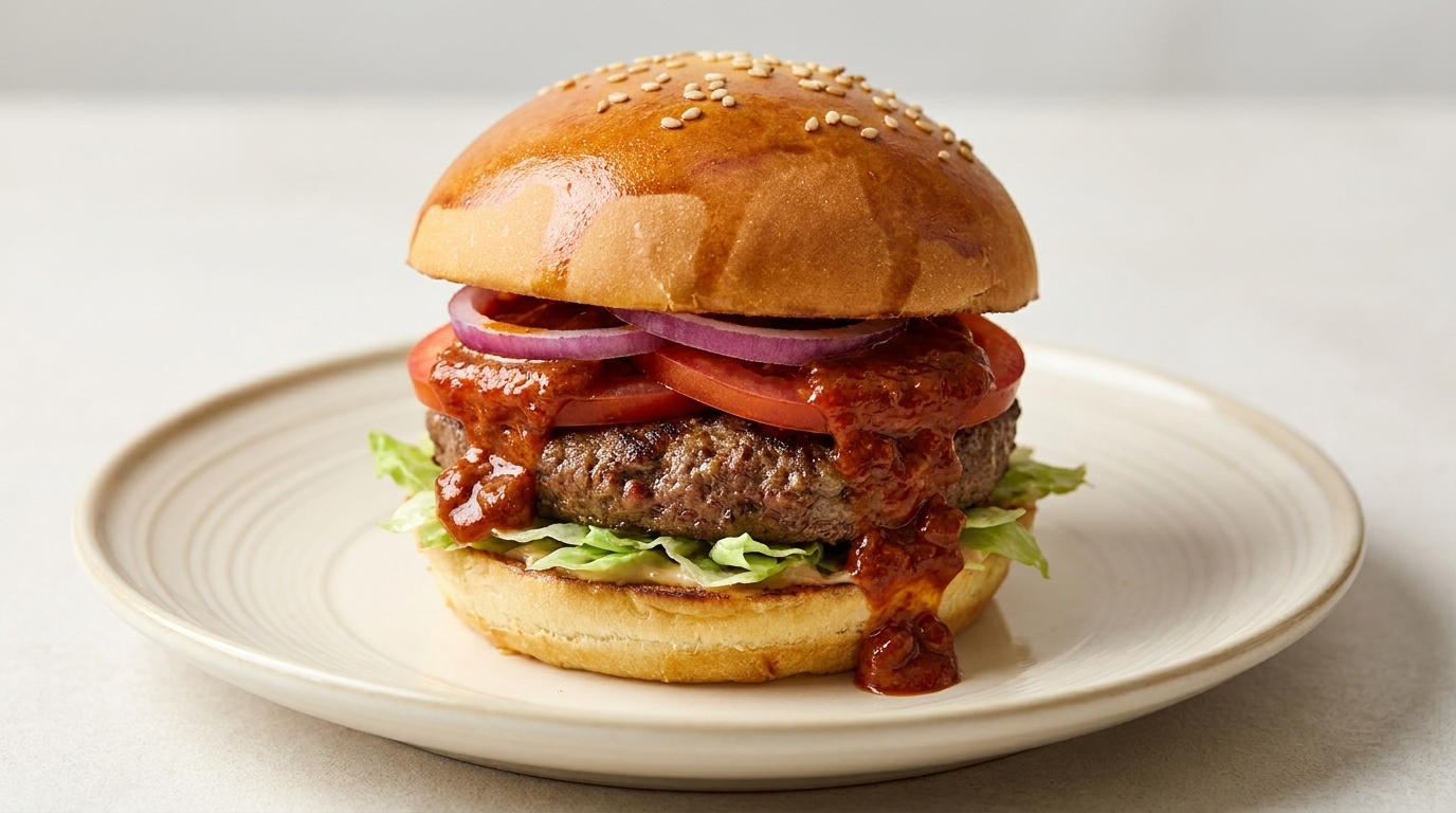 Xinjiang Spicy Chili Burger