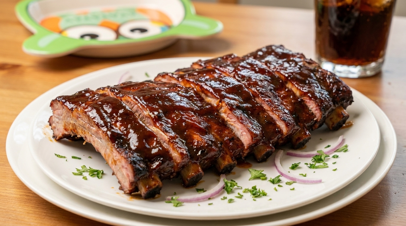 Classic American 3-2-1 BBQ Pork Ribs