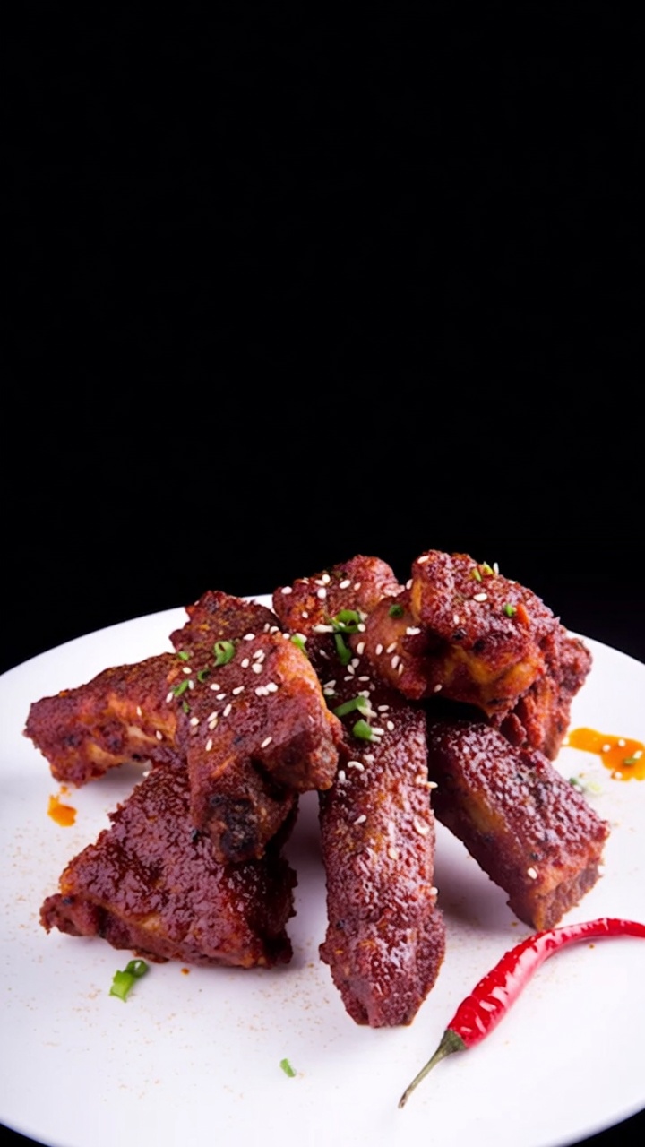 Korean-Style Roasted Pork Ribs