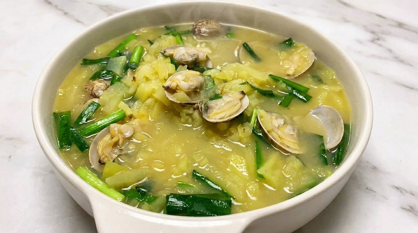 Savory Potato and Clam Soup