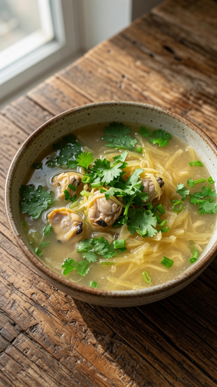 Classic Clam and Potato Shred Soup