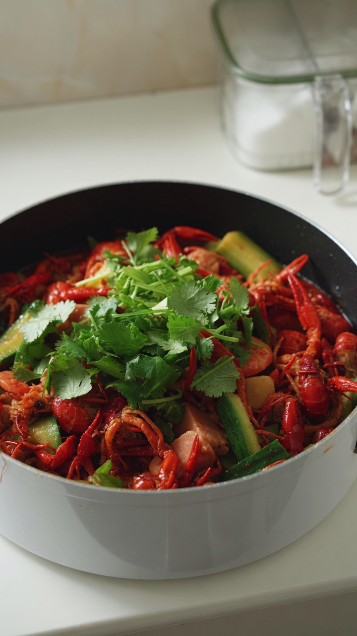 Spicy Braised Crayfish (Mala Crayfish)