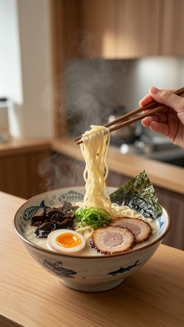 Authentic Hakata Tonkotsu Ramen