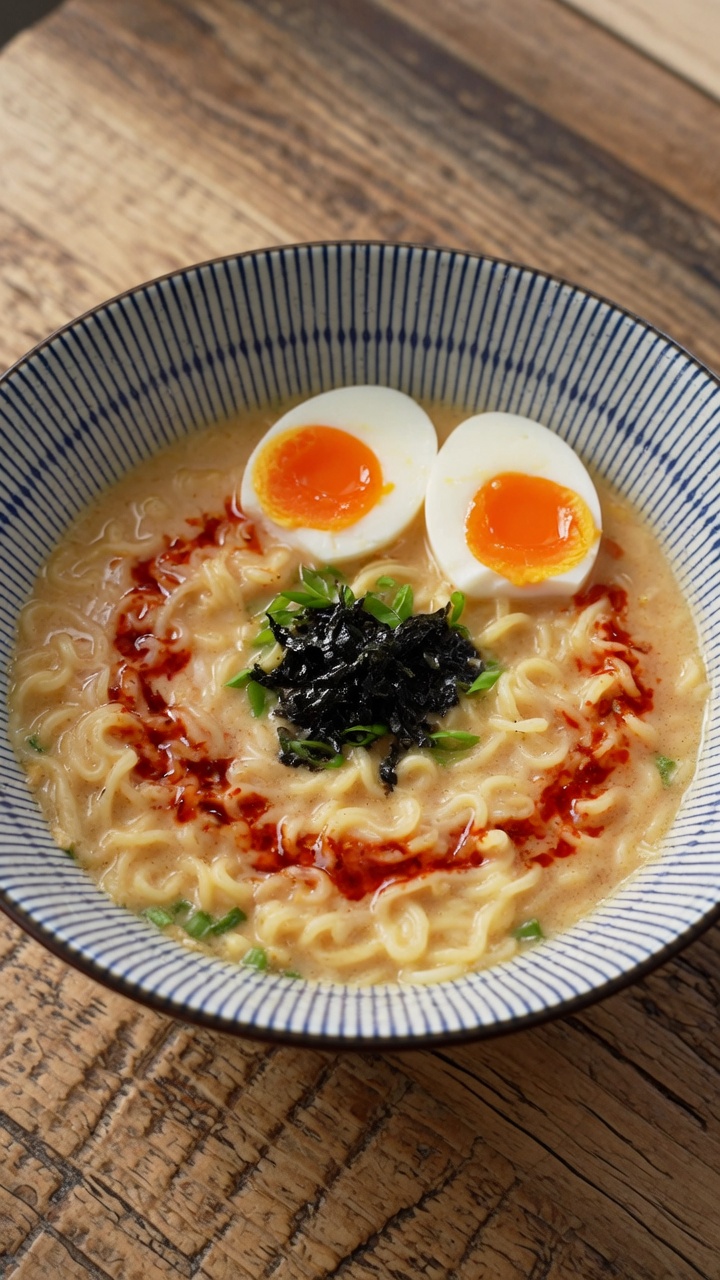 Easy Creamy Tonkotsu-Style Ramen