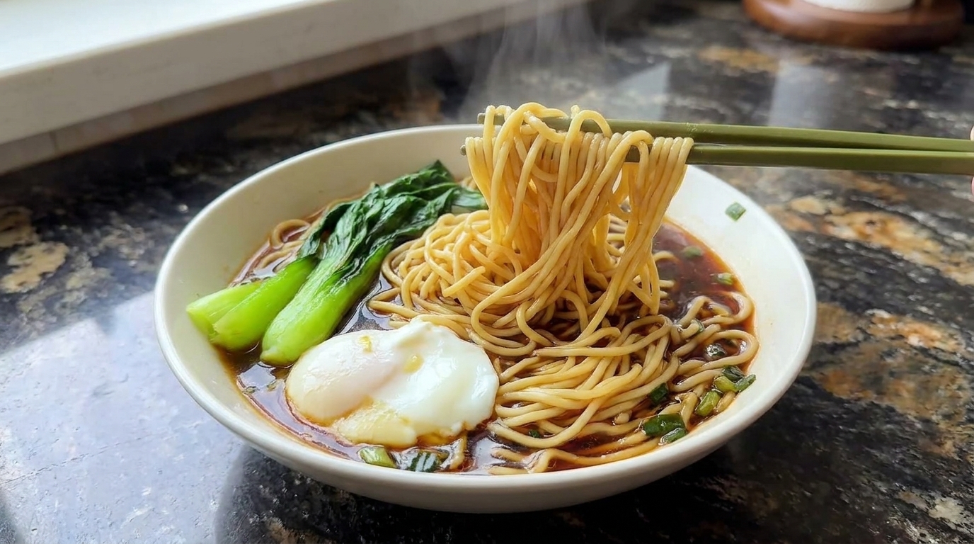 Classic Soy Sauce Soup Noodles