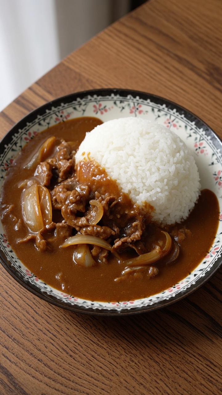 Easy Japanese Beef Curry Rice