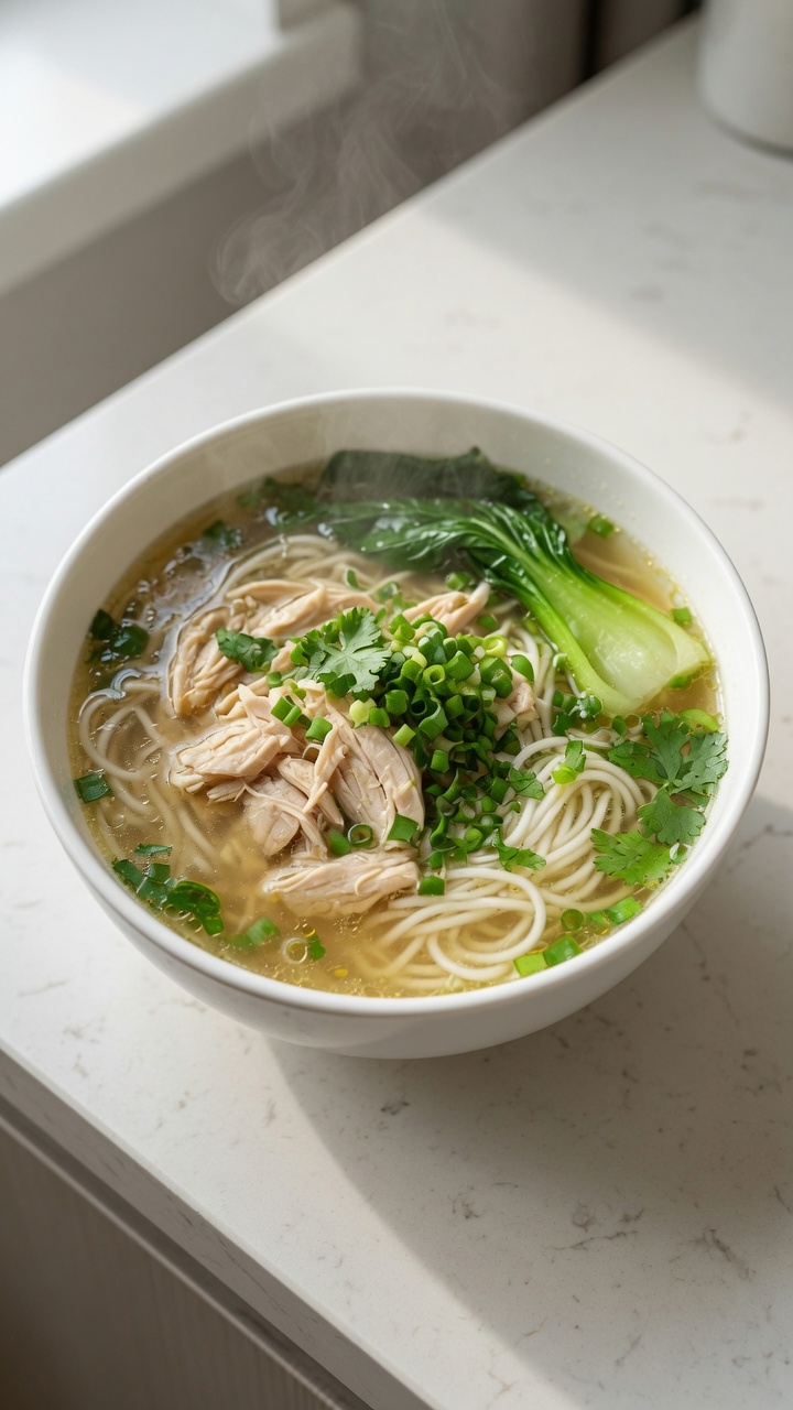 Savory Chicken Noodle Soup