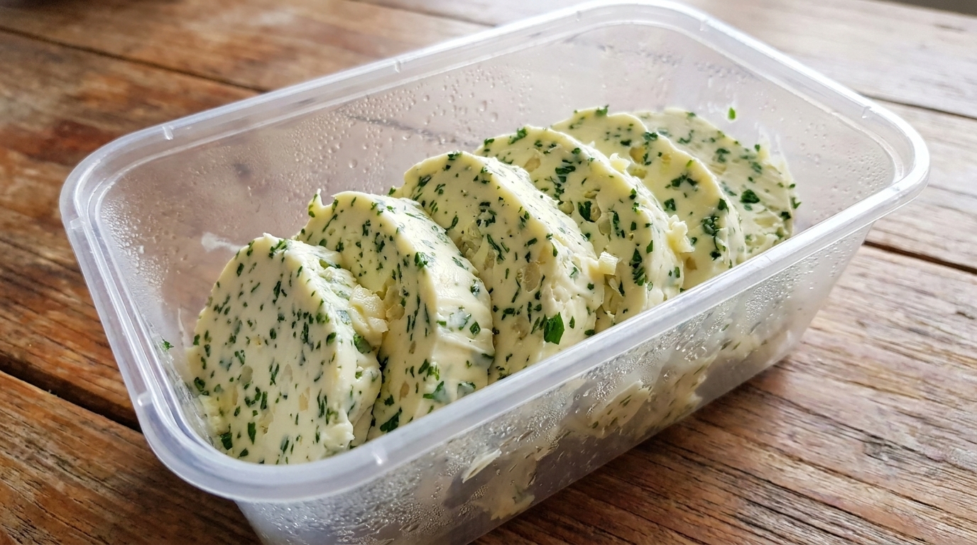 Homemade Garlic Herb Butter