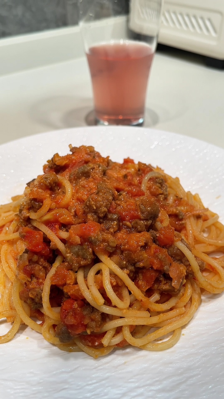 Easy Tomato Meat Sauce Spaghetti
