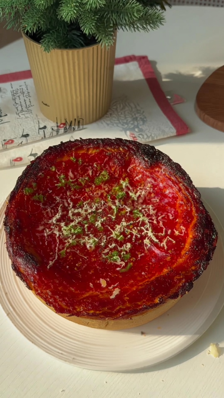 Classic Chicago Deep Dish Pizza