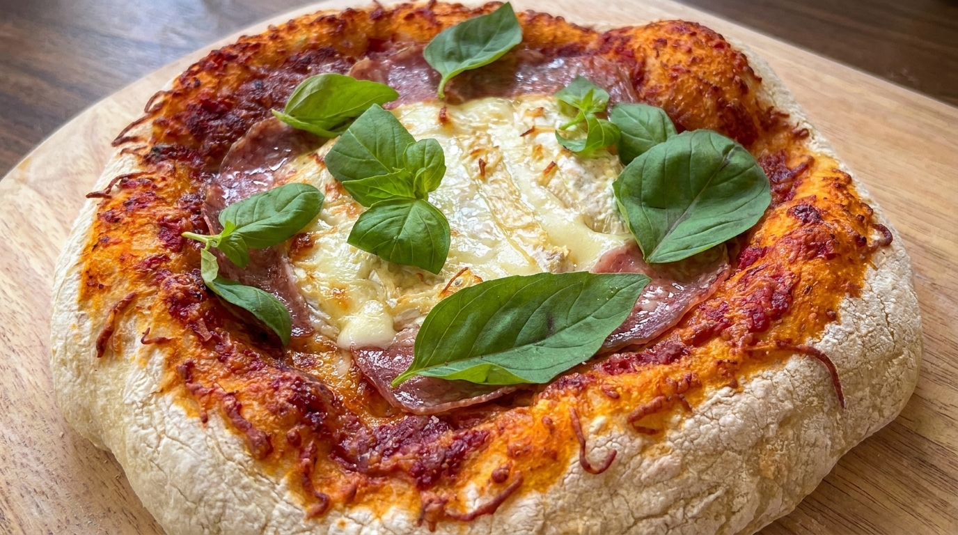 Creamy Taleggio Cheese Pizza