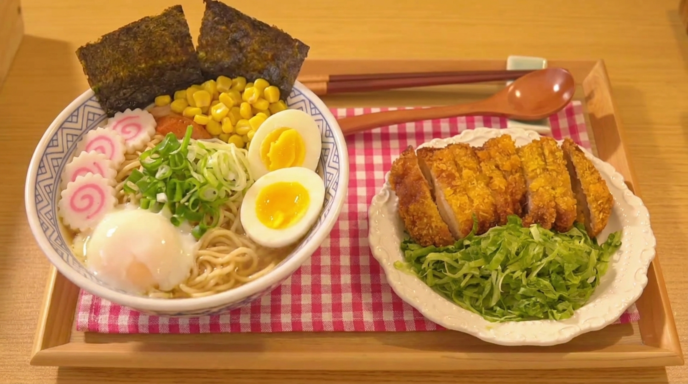 Crispy Chicken Cutlet Ramen