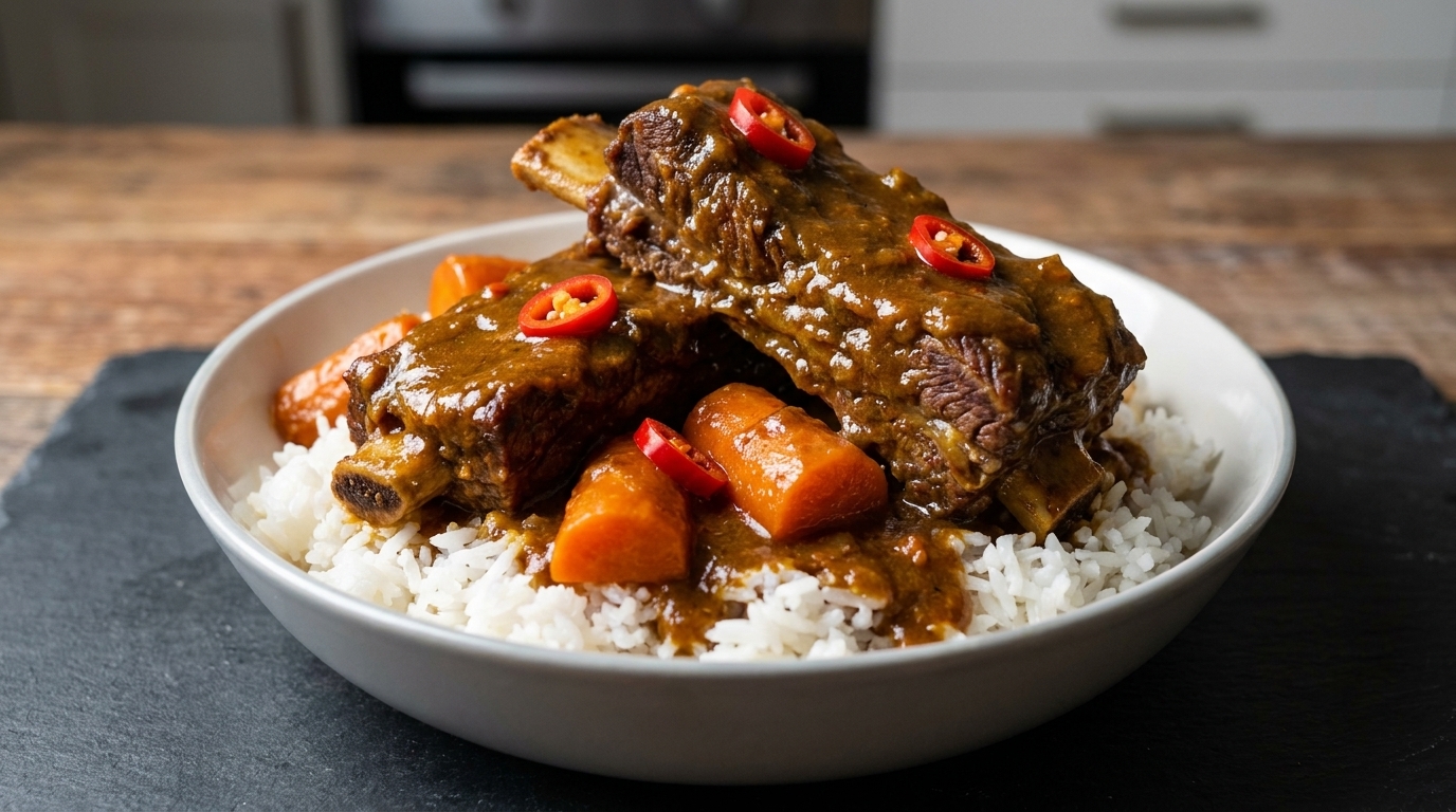 Secret Spicy Curry Beef Ribs