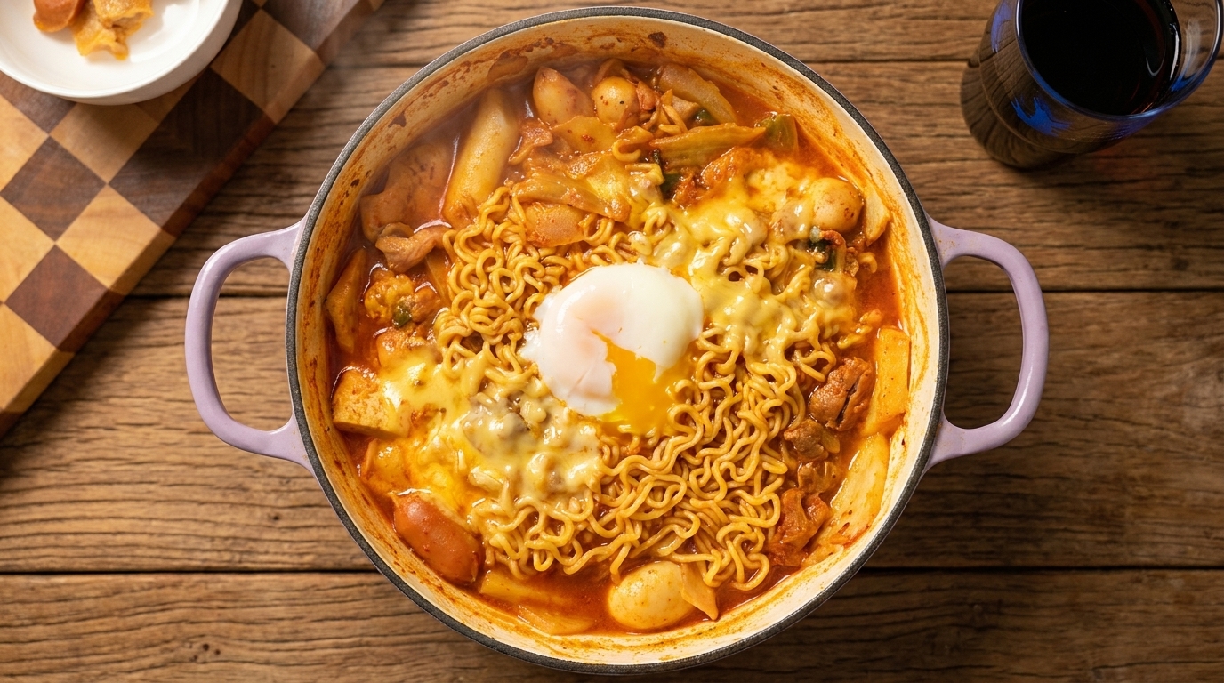 Korean Army Stew (Budae Jjigae)