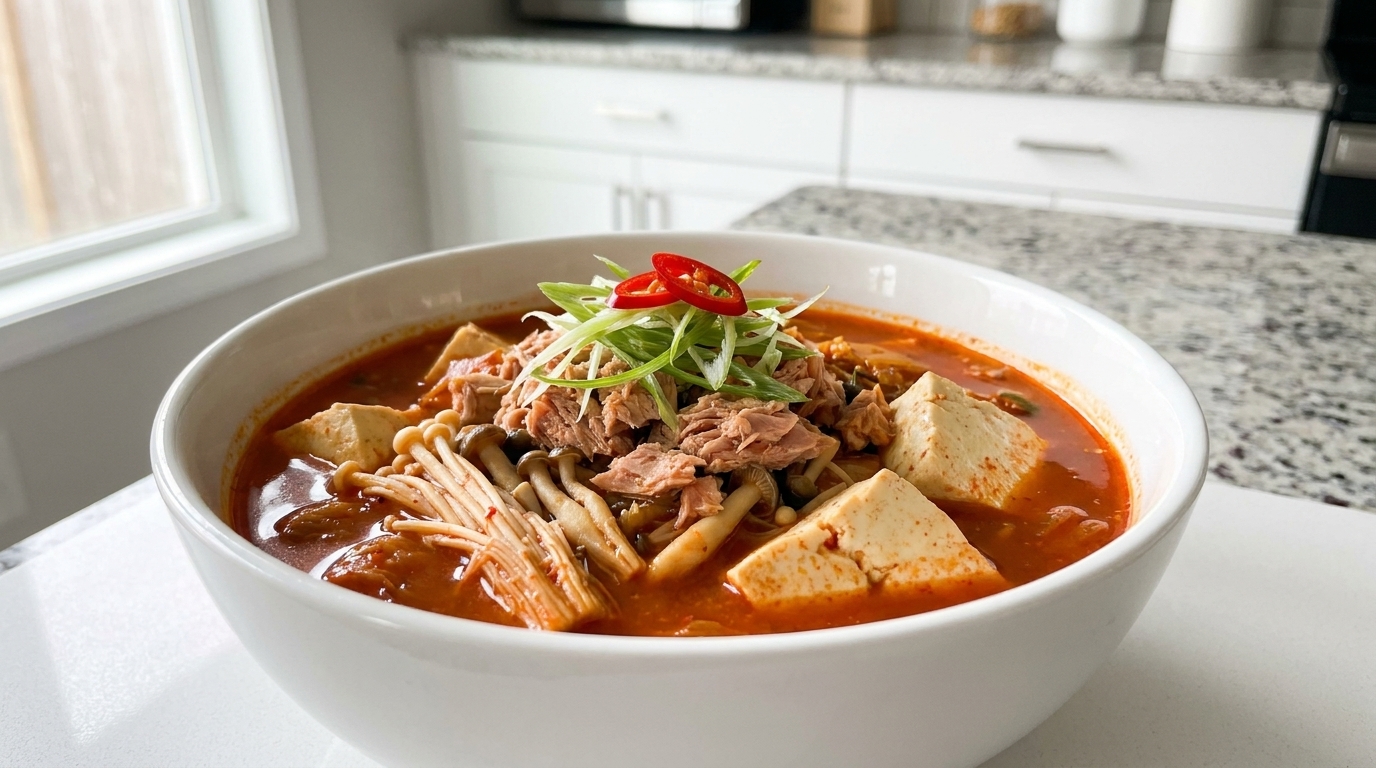 Classic Tuna Kimchi Stew (Chamchi Kimchi Jjigae)