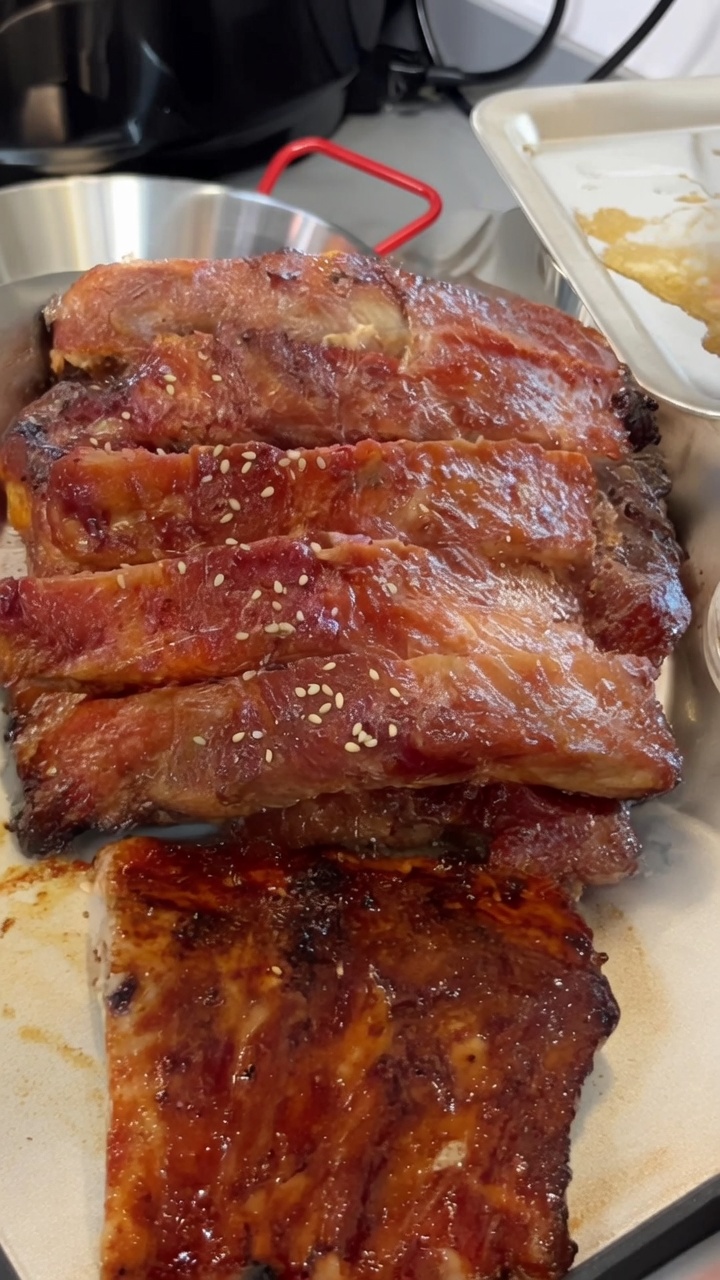 Oven-Baked Char Siu Pork Ribs (Chinese BBQ)