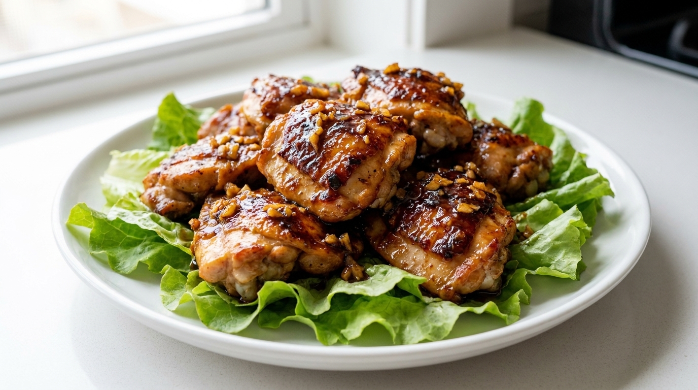Crispy Garlic Honey Butter Chicken
