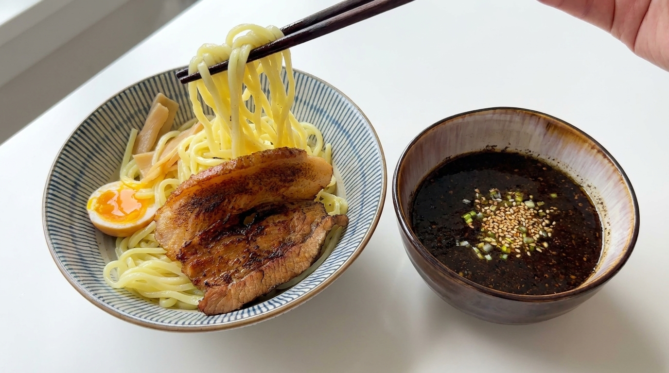 Japanese Black Garlic Oil Tsukemen