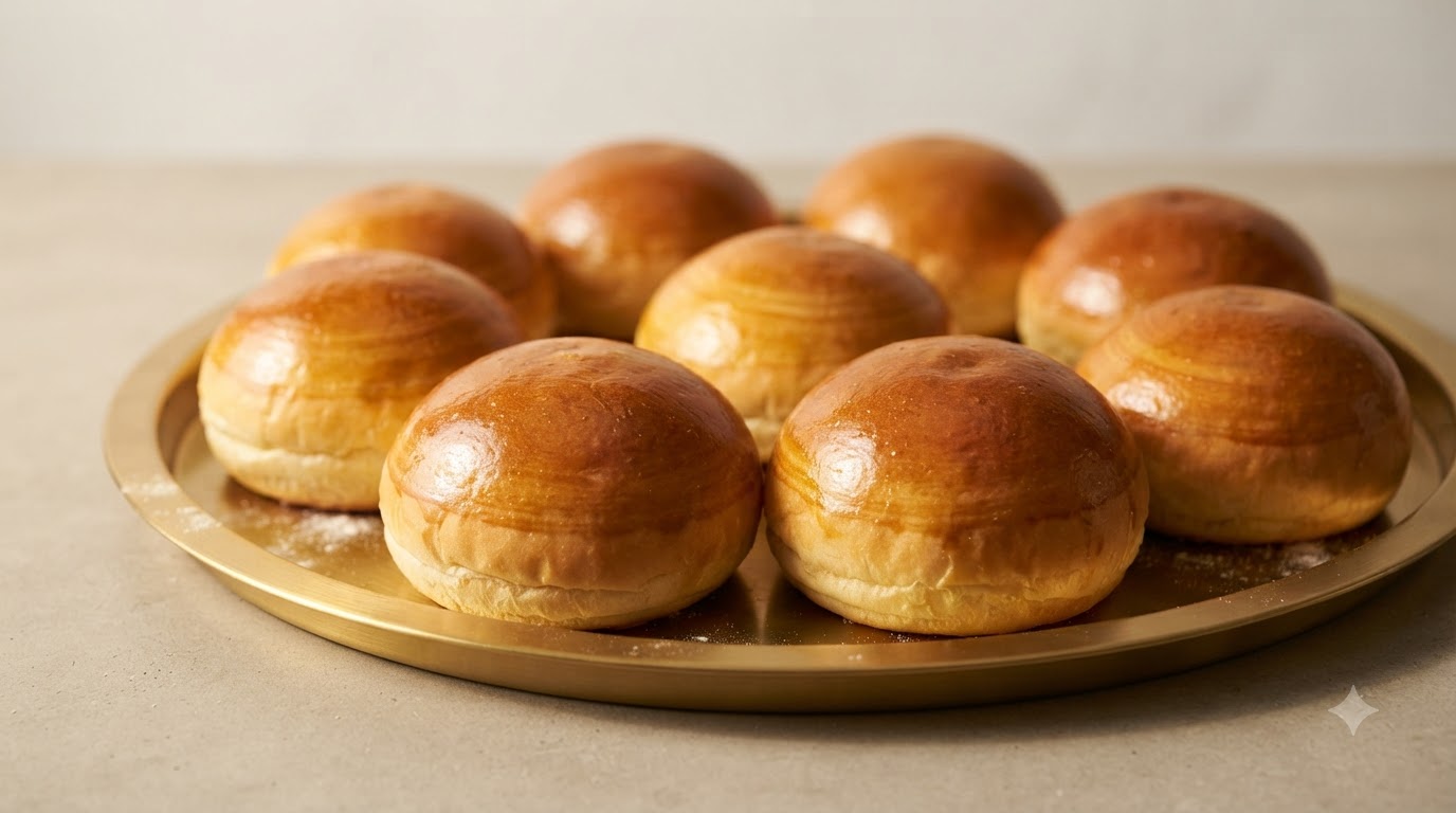 Classic Butter Brioche Hamburger Buns