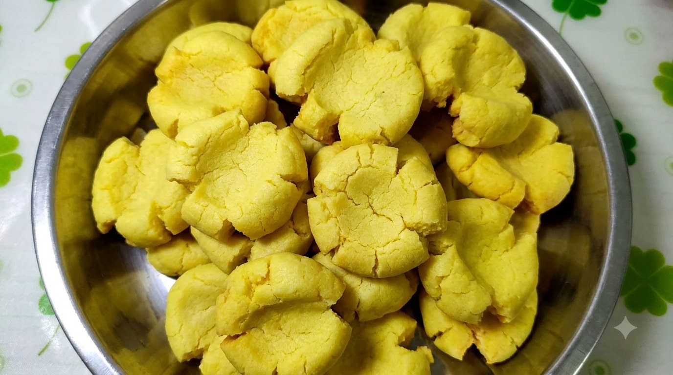 No-Bake Margaret Cookies (Crumbly Pan-Baked Butter Cookies)
